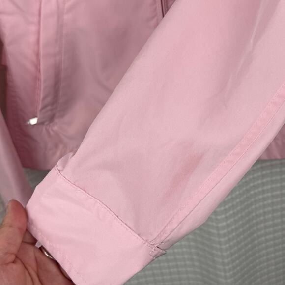 Ralph Lauren Golf Pink Full Zip Collar Cinched Waist Jacket w/ Pockets - Large - Picture 7 of 9